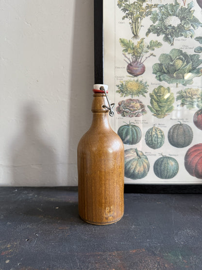 Bouteille en grès marron 0,5 L