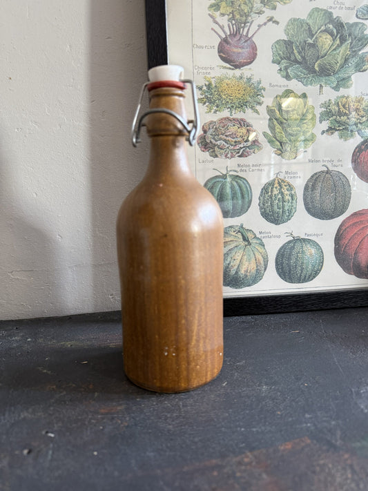 Bouteille en grès marron 0,5 L