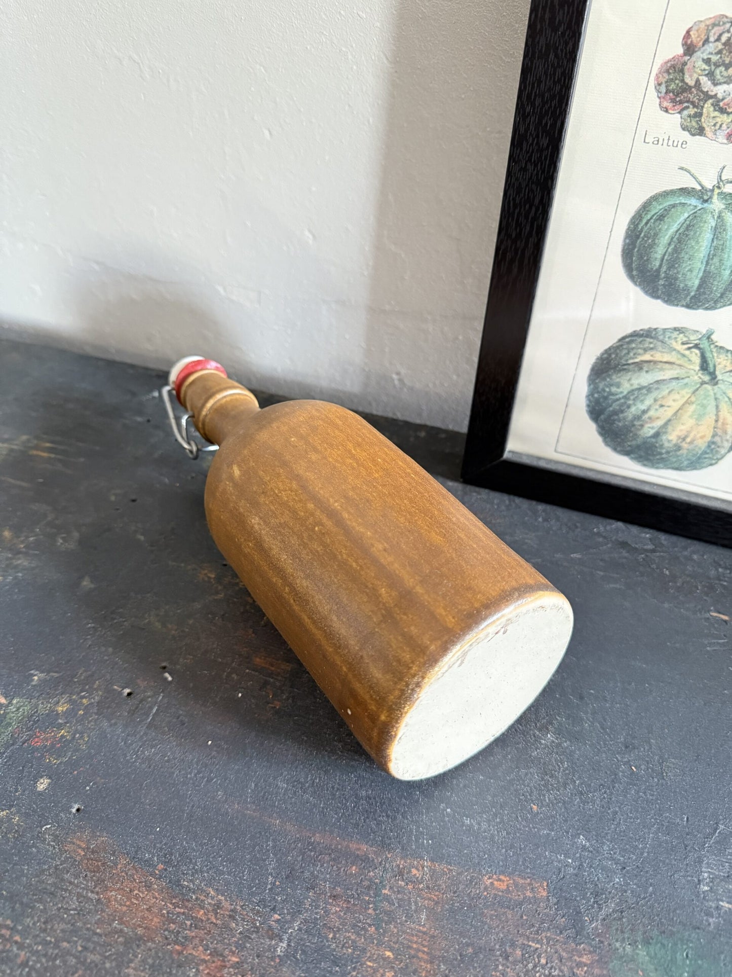 Bouteille en grès marron 0,5 L