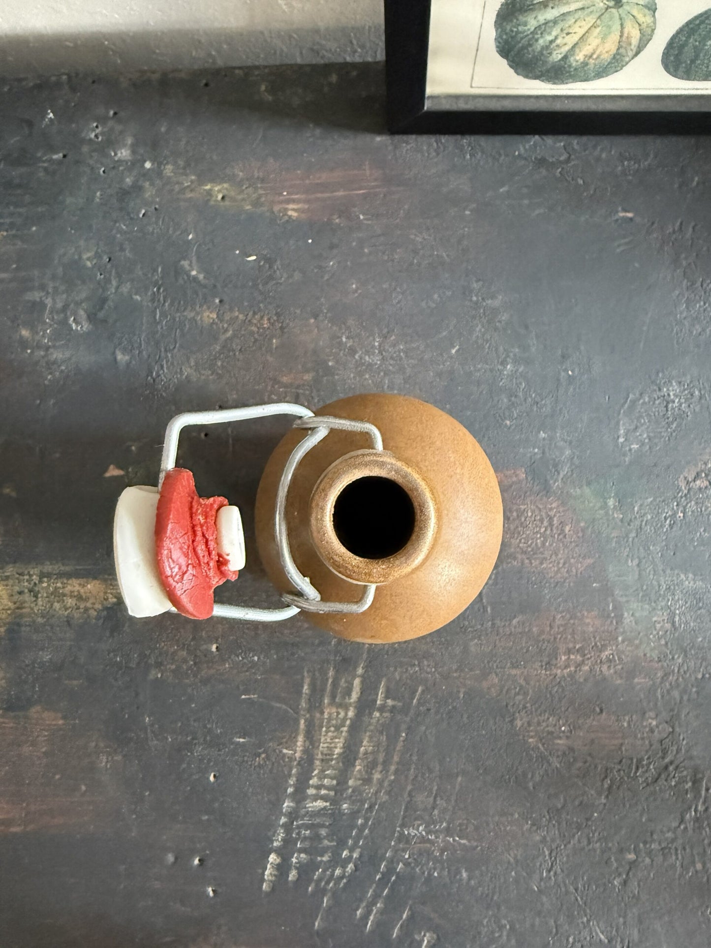 Bouteille en grès marron 0,5 L