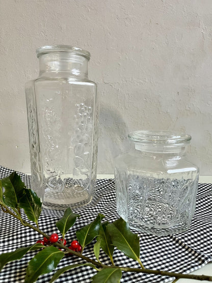 Bocal en verre grand modèle