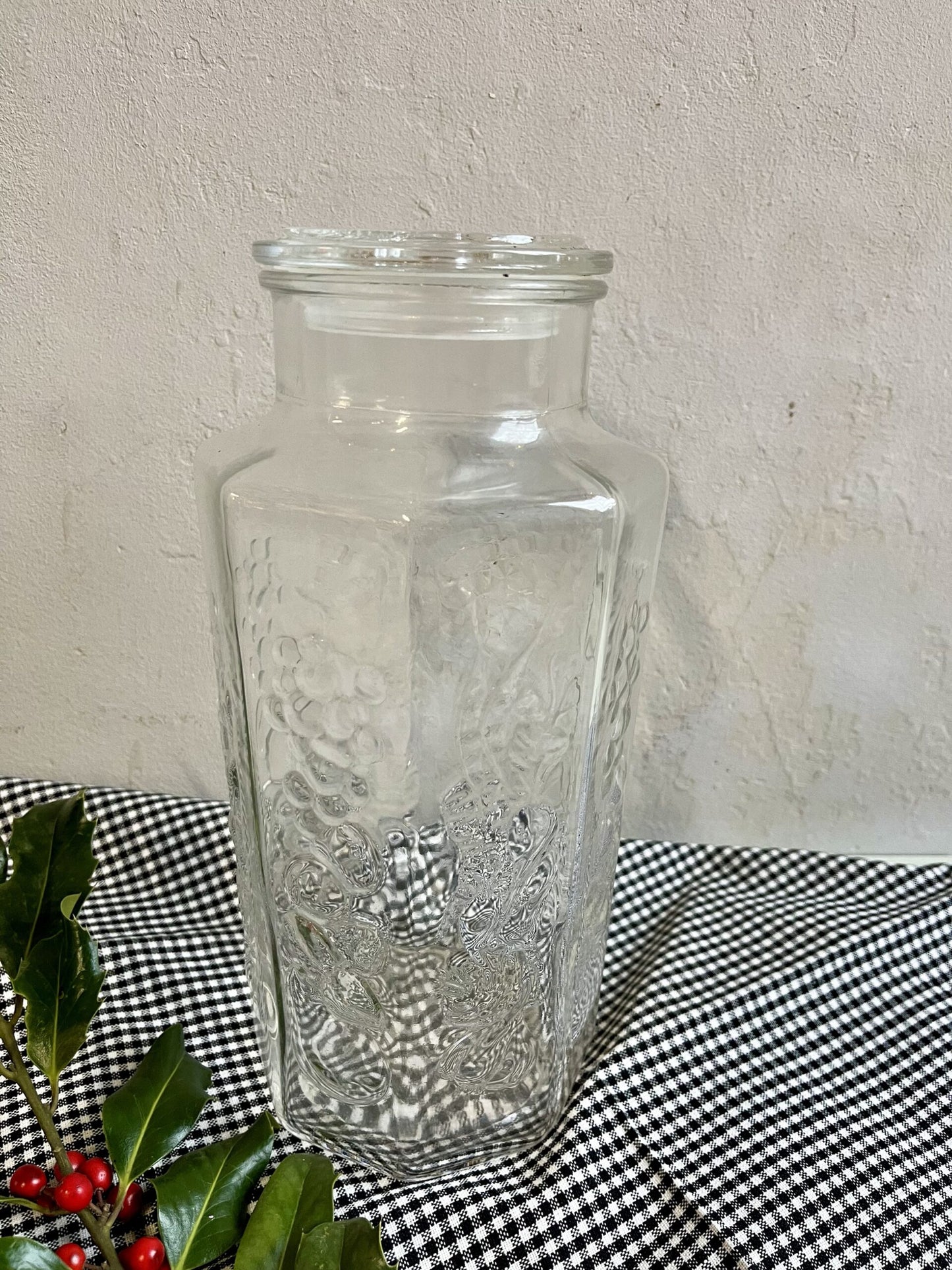 Bocal en verre grand modèle
