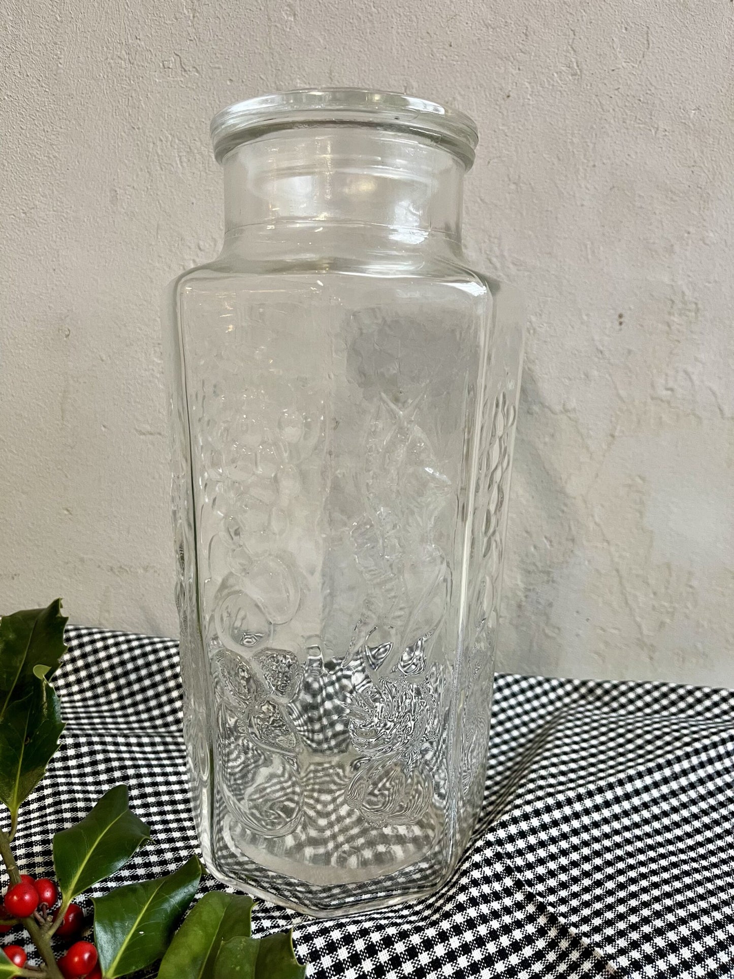 Bocal en verre grand modèle