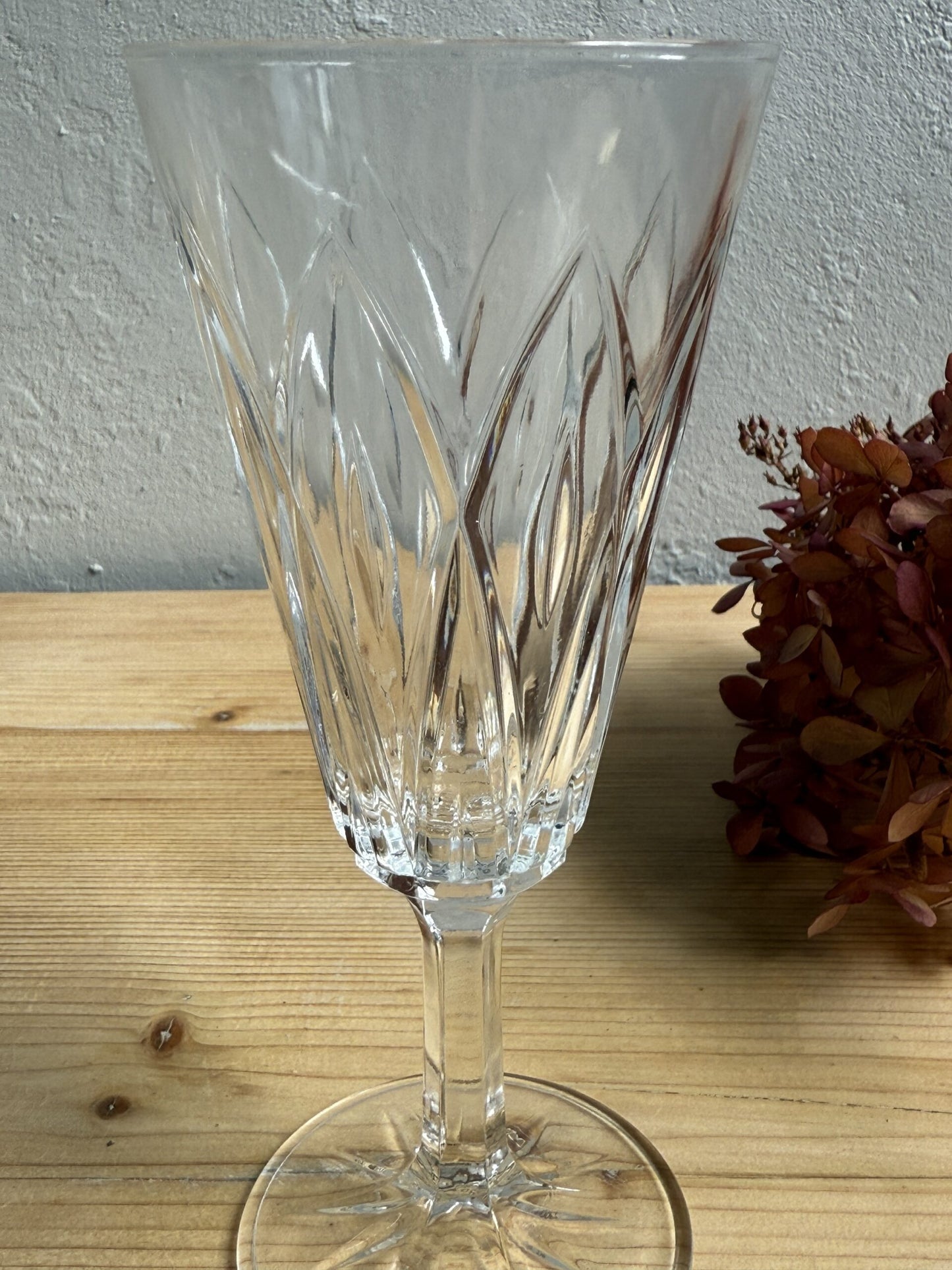 Lot de 6 flûtes taillées