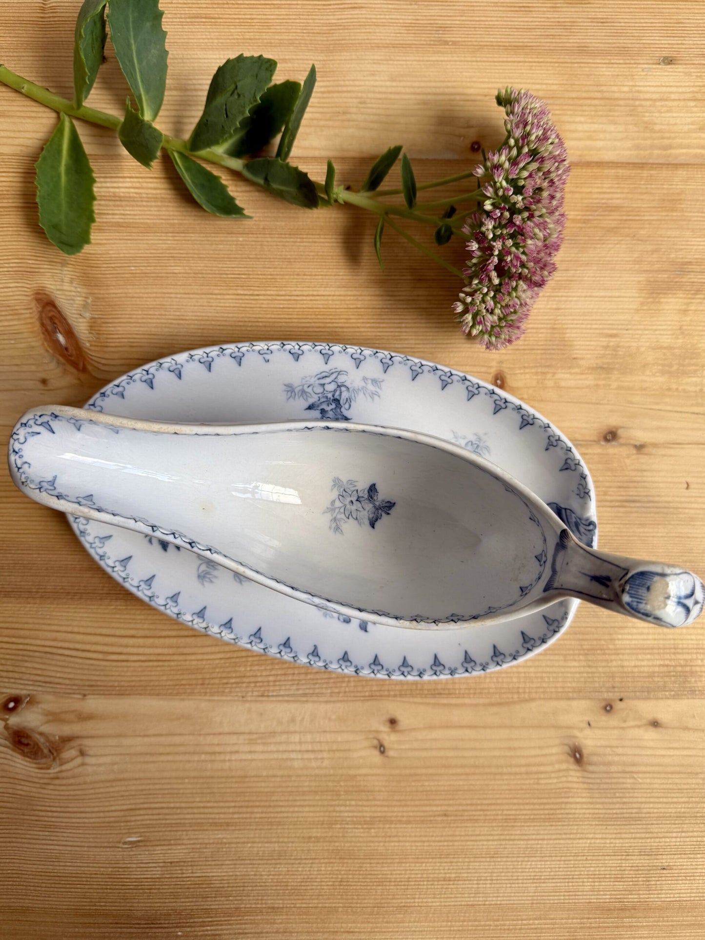 Saucière modèle Flore de Sarreguemines