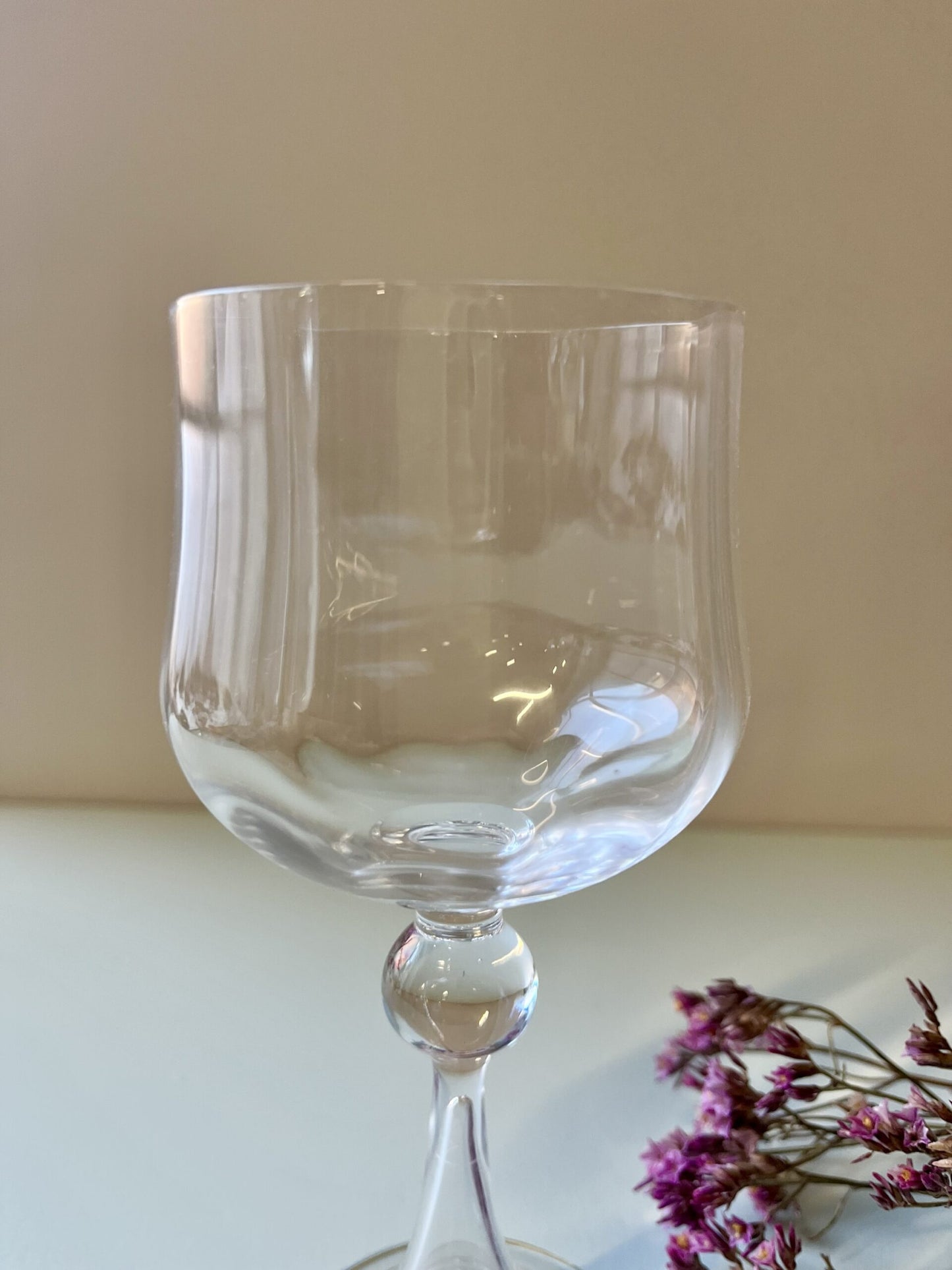 Verres en cristal fait main/ 6