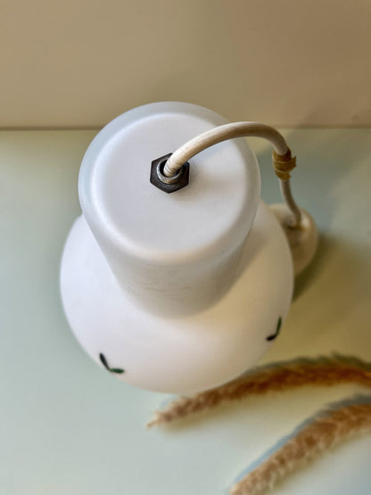 Suspension en opaline