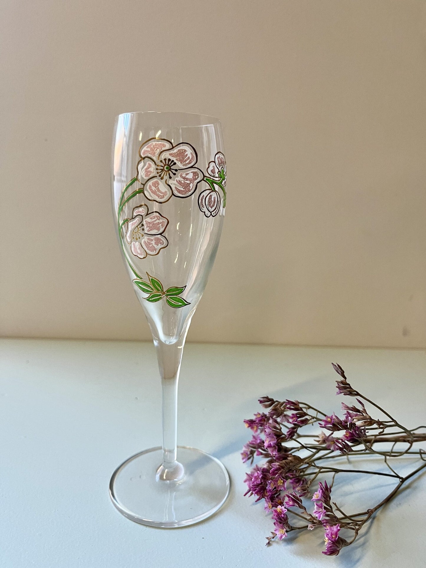 Flûtes à champagne Perrier Jouët