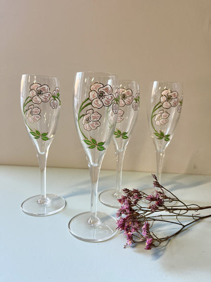 Flûtes à champagne Perrier Jouët