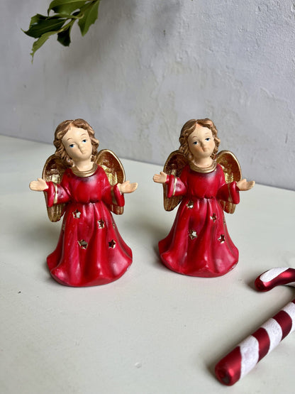 Photophore ange rouge