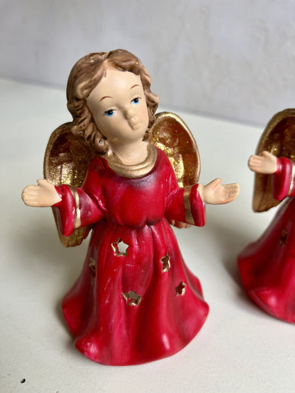 Photophore ange rouge