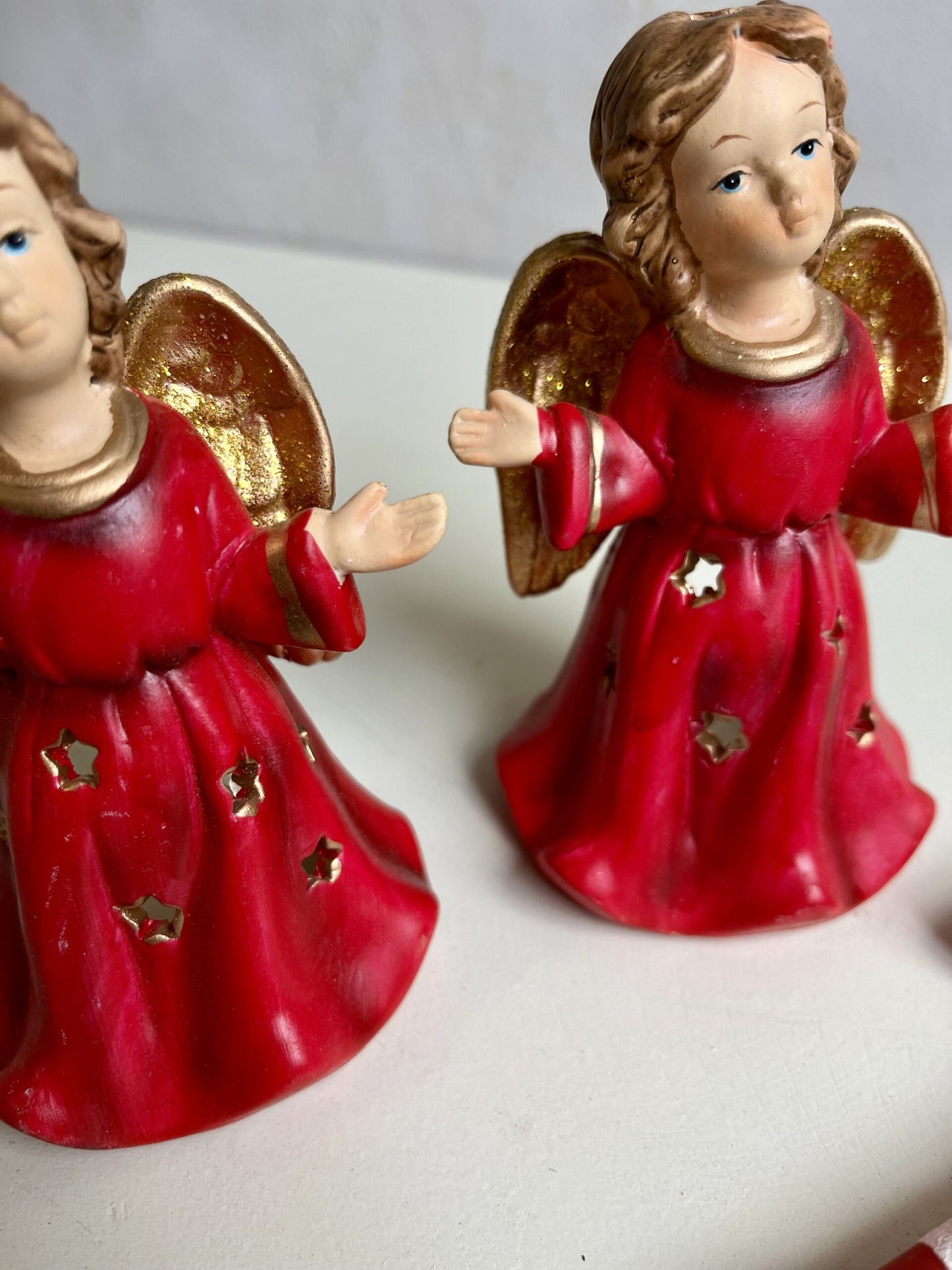 Photophore ange rouge