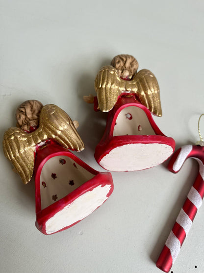 Photophore ange rouge