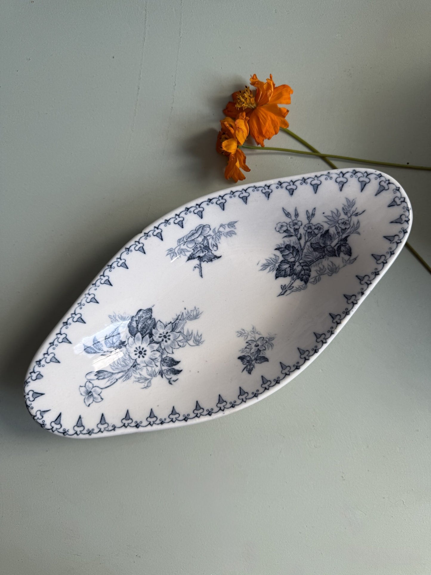 Ravier modèle Flore de Sarreguemines