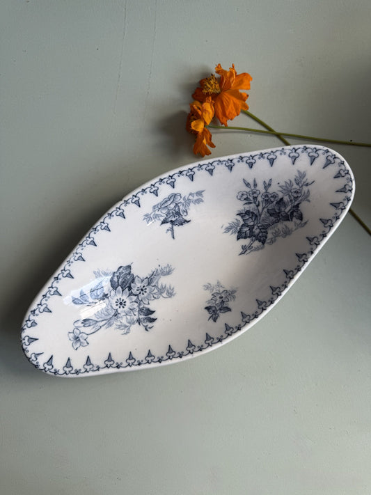 Ravier modèle Flore de Sarreguemines