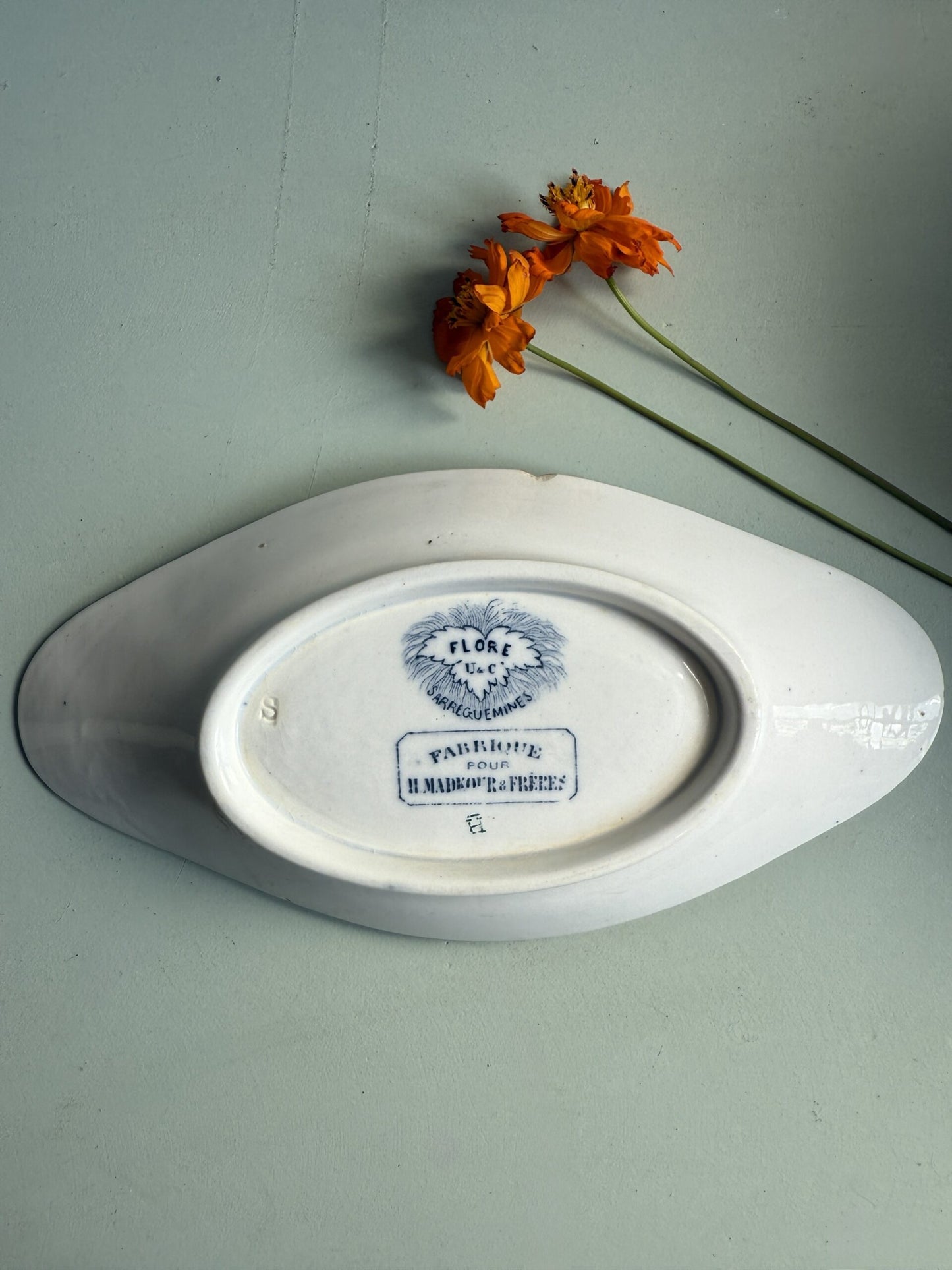 Ravier modèle Flore de Sarreguemines