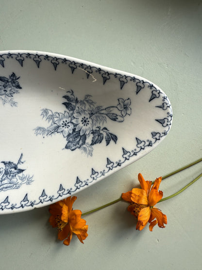 Ravier modèle Flore de Sarreguemines