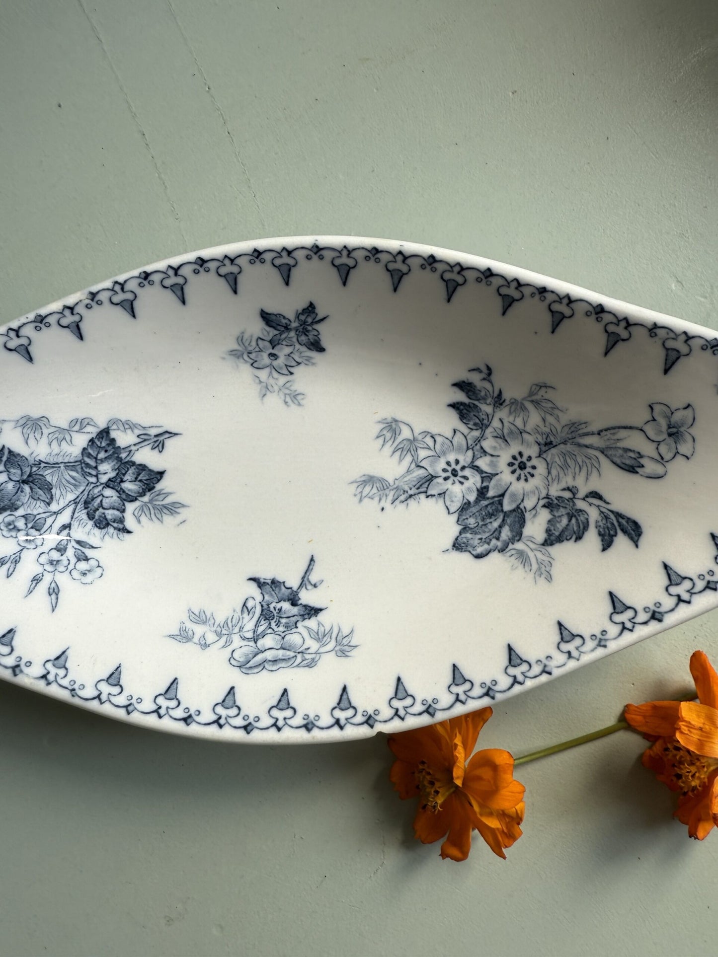 Ravier modèle Flore de Sarreguemines