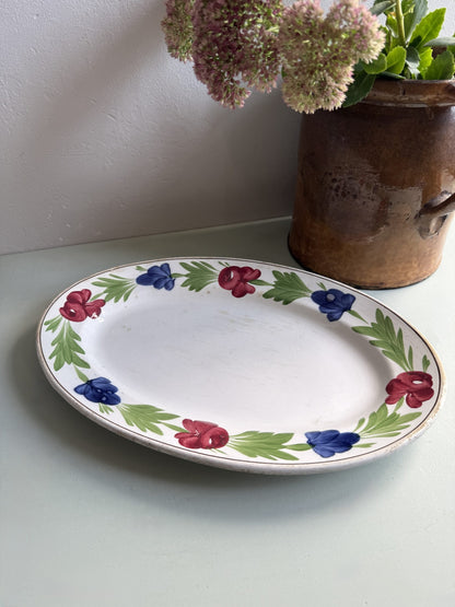 Plat ovale Sarreguemines