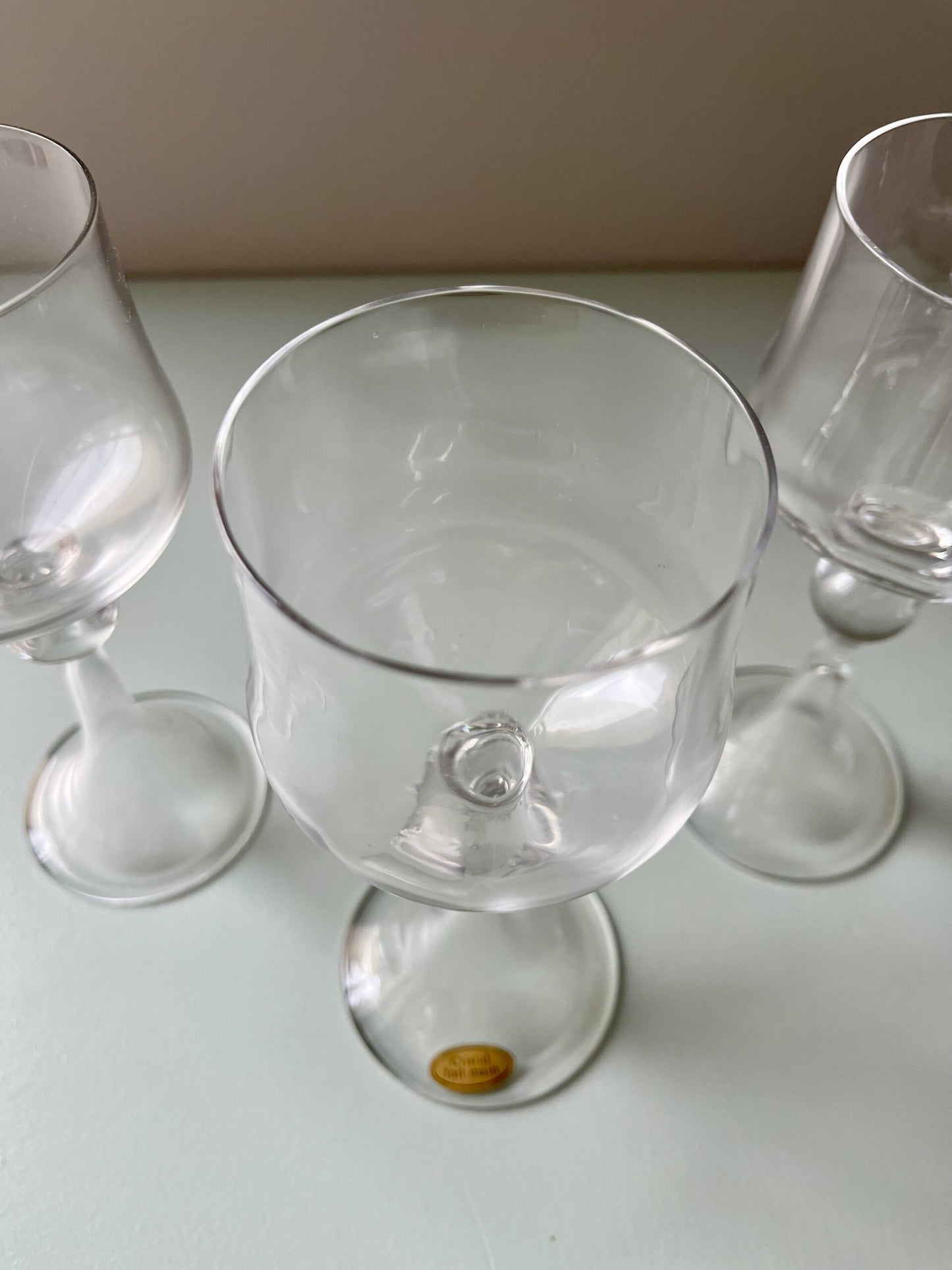Verres à vin blanc en cristal x15