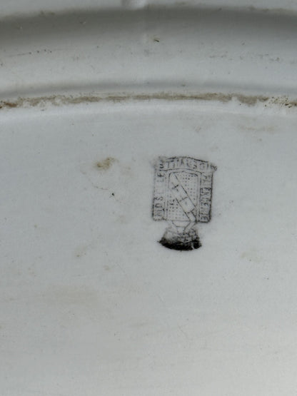 Plat ovale Sarreguemines