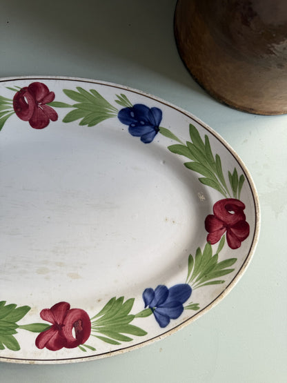 Plat ovale Sarreguemines