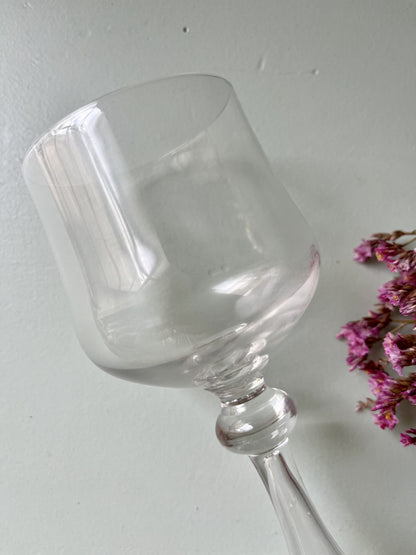 Verres à vin blanc en cristal x15