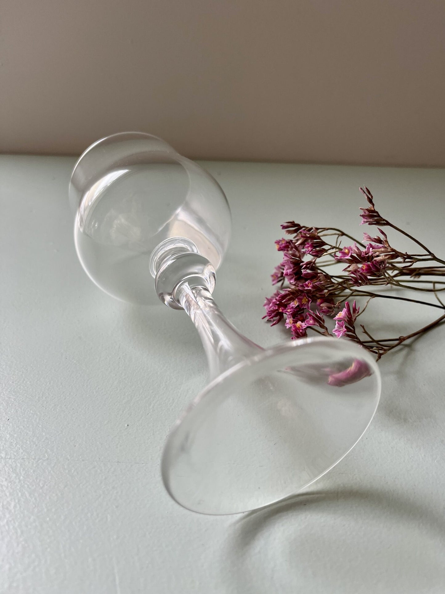 Verres à vin blanc en cristal x15