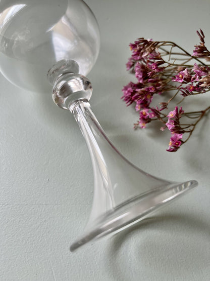 Verres à vin blanc en cristal x15