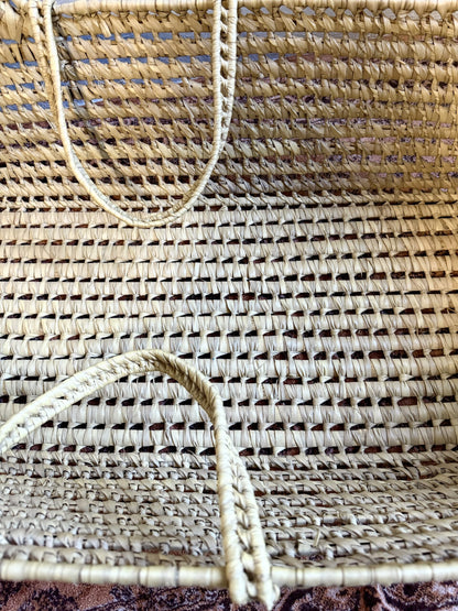 Couffin ancien en osier