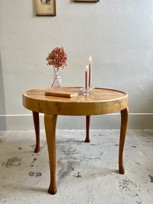 Table basse ronde vintage