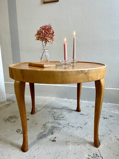 Table basse ronde vintage