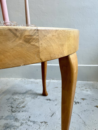 Table basse ronde vintage