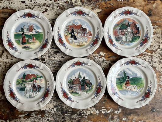 Assiettes à dessert Obernai – lot de 6