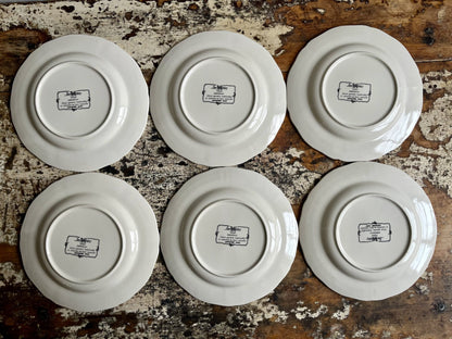 Assiettes à dessert Obernai – lot de 6