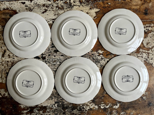 Assiettes à dessert Obernai – lot de 6