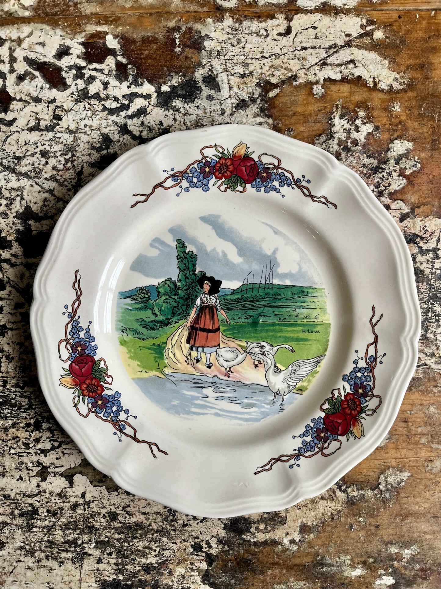 Assiettes à dessert Obernai – lot de 6