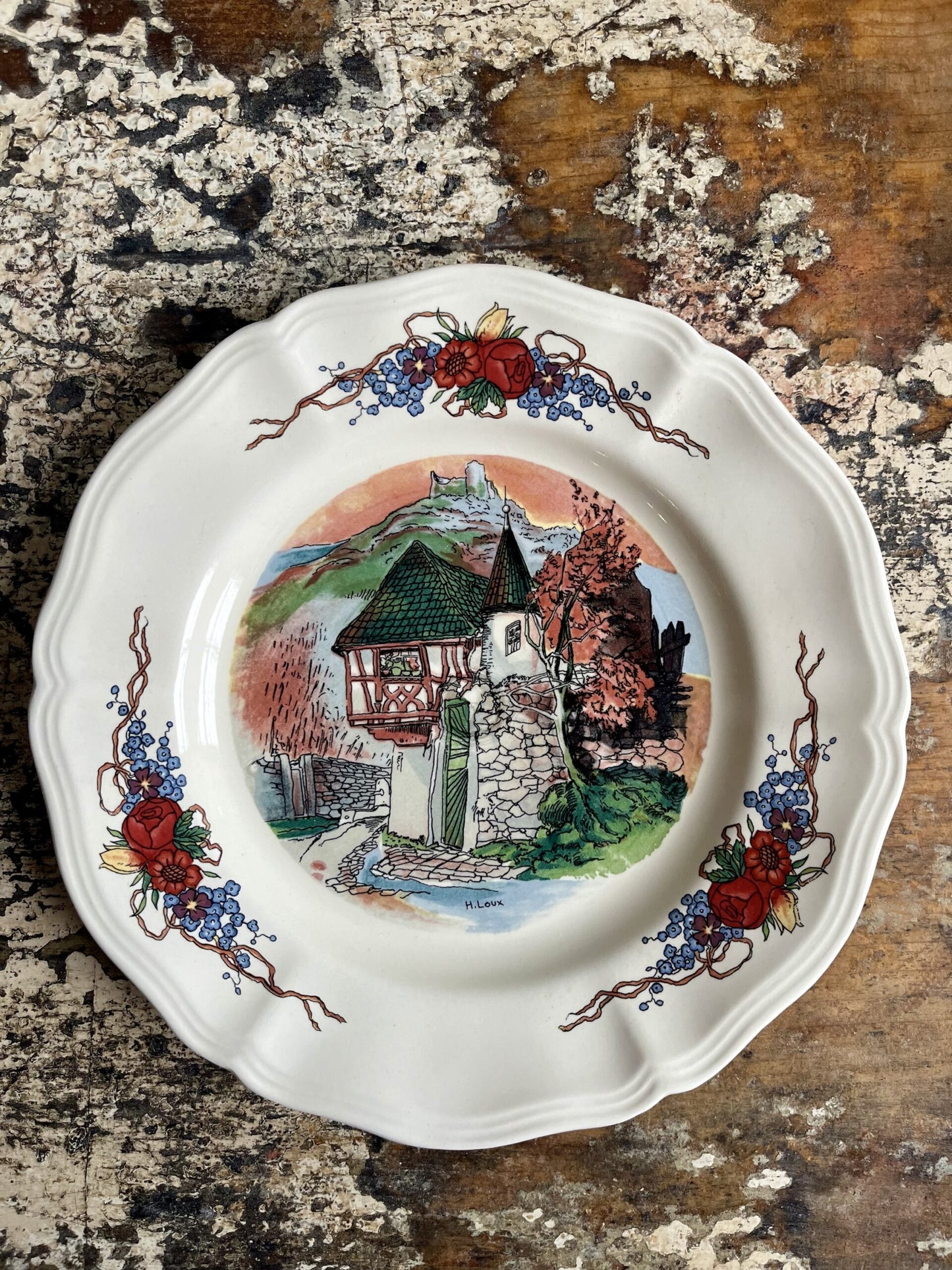 Assiettes à dessert Obernai – lot de 6