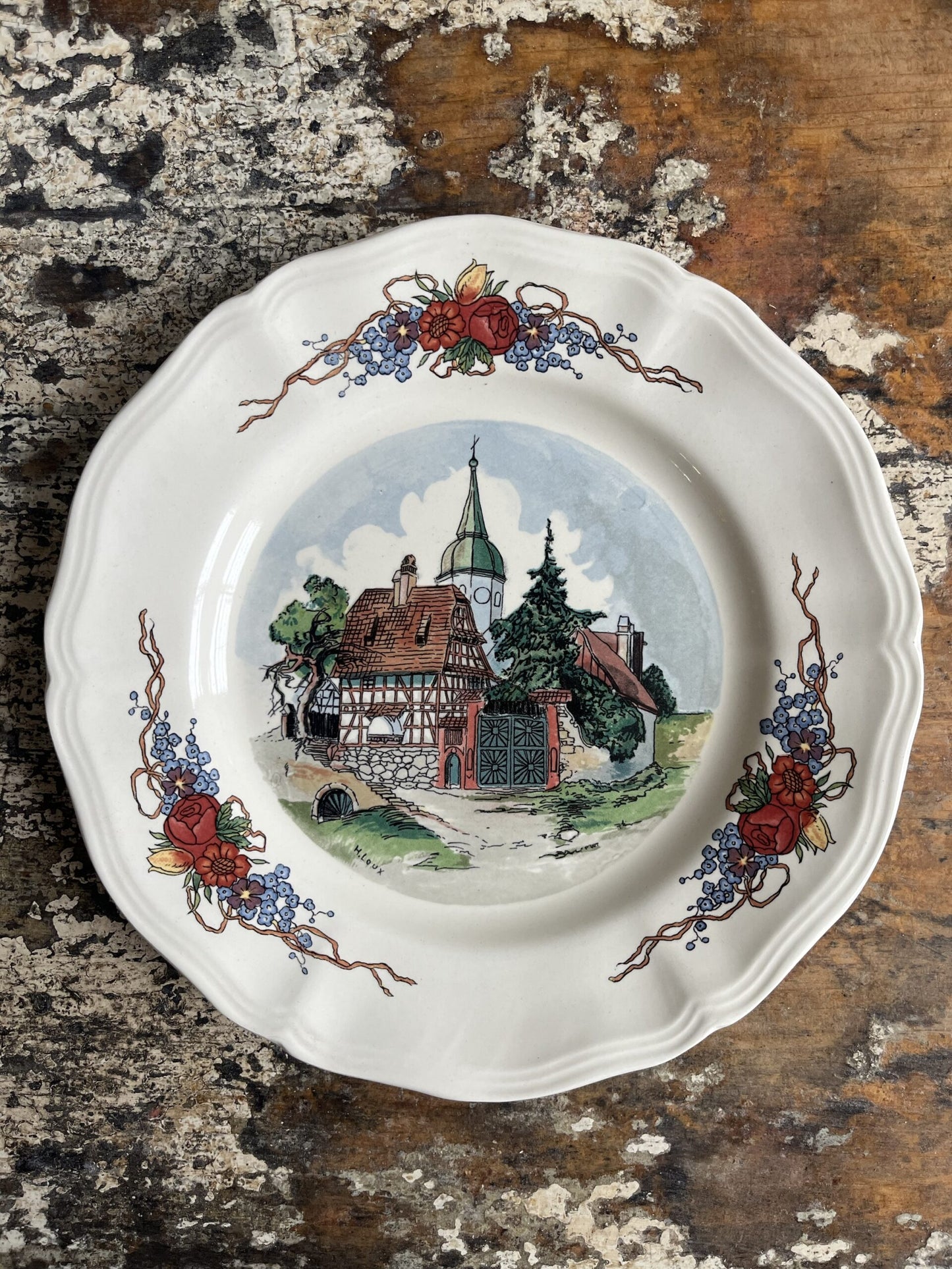 Assiettes à dessert Obernai – lot de 6