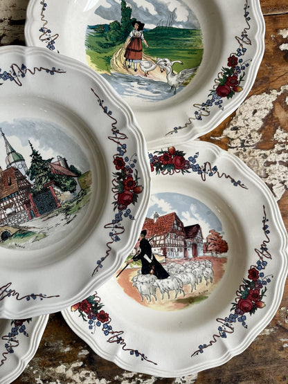 Assiettes creuses Obernai