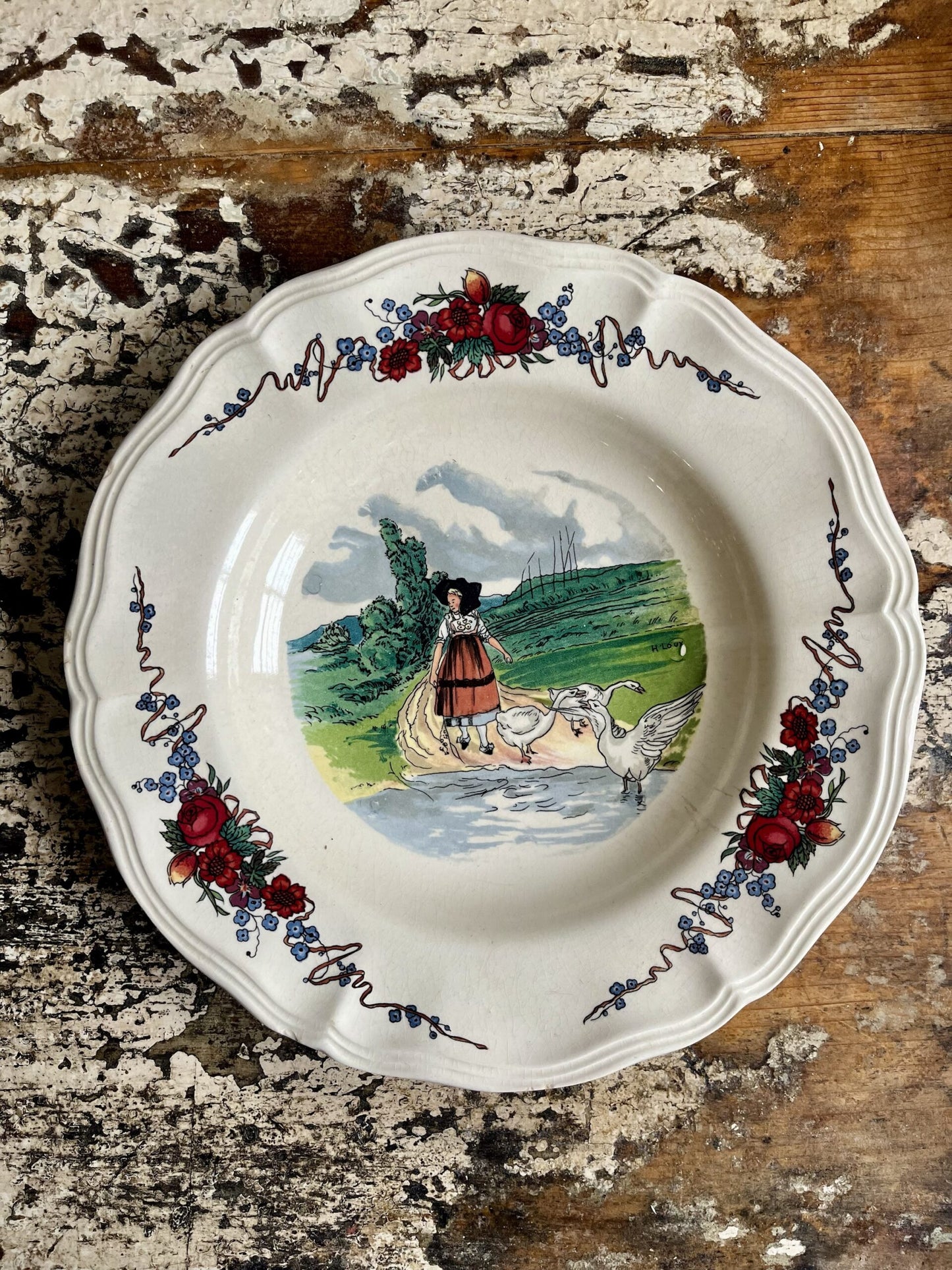 Assiettes creuses Obernai