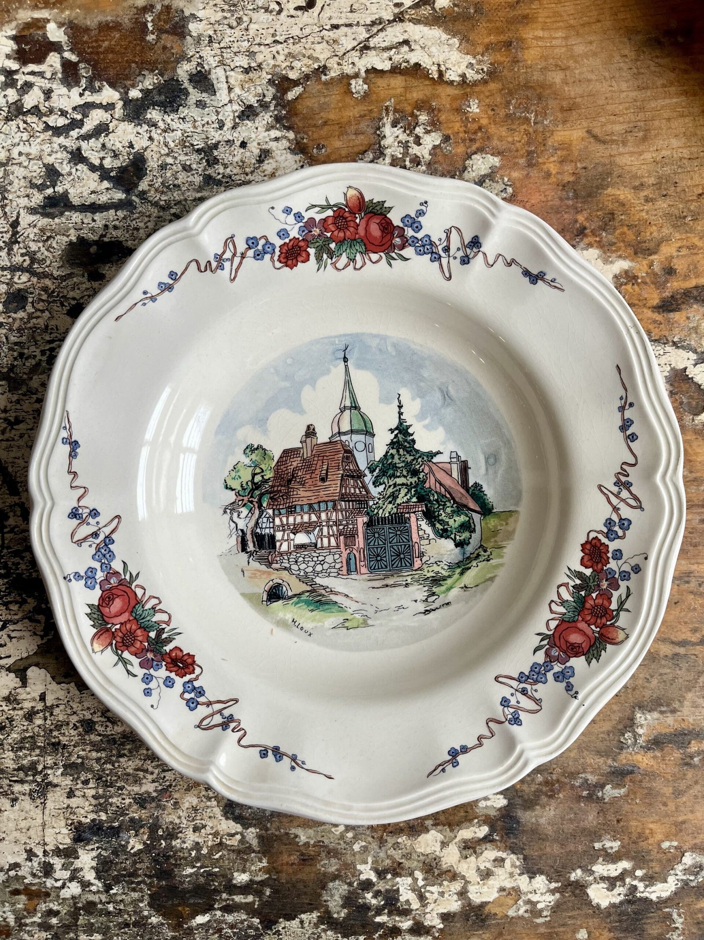 Assiettes creuses Obernai