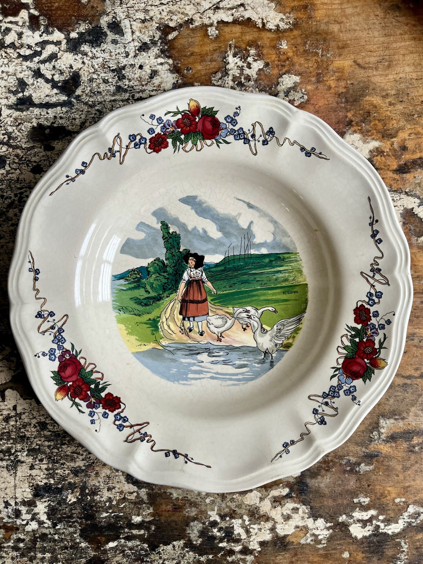 Assiettes creuses Obernai