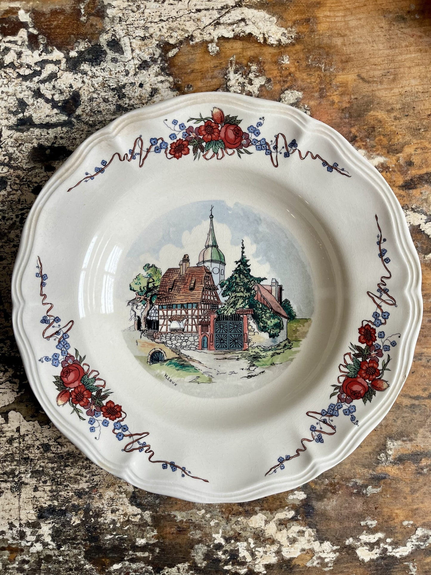 Assiettes creuses Obernai