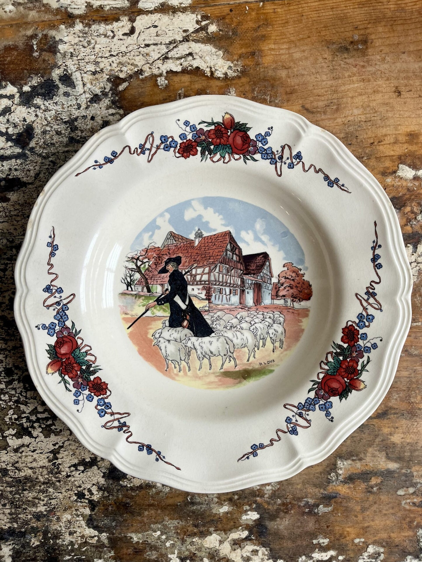 Assiettes creuses Obernai