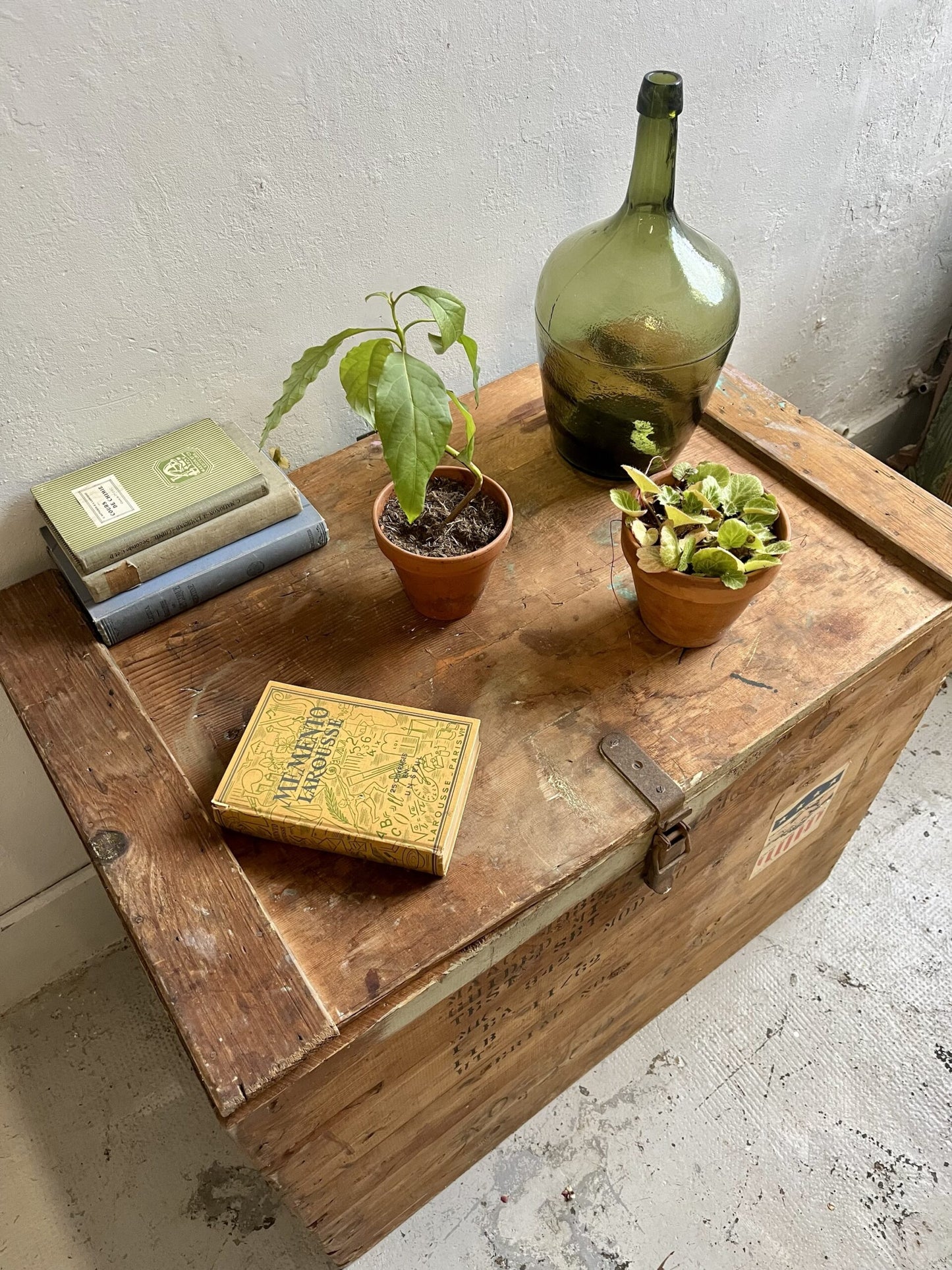 Caisse militaire américaine vintage