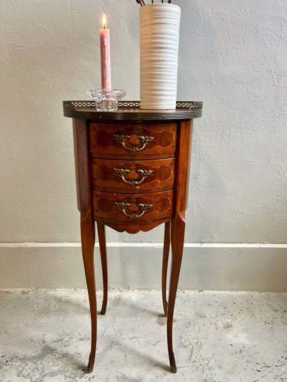 Guéridon en marqueterie