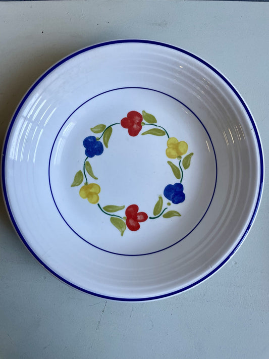 5 assiettes Ceramica Quadrifoglio