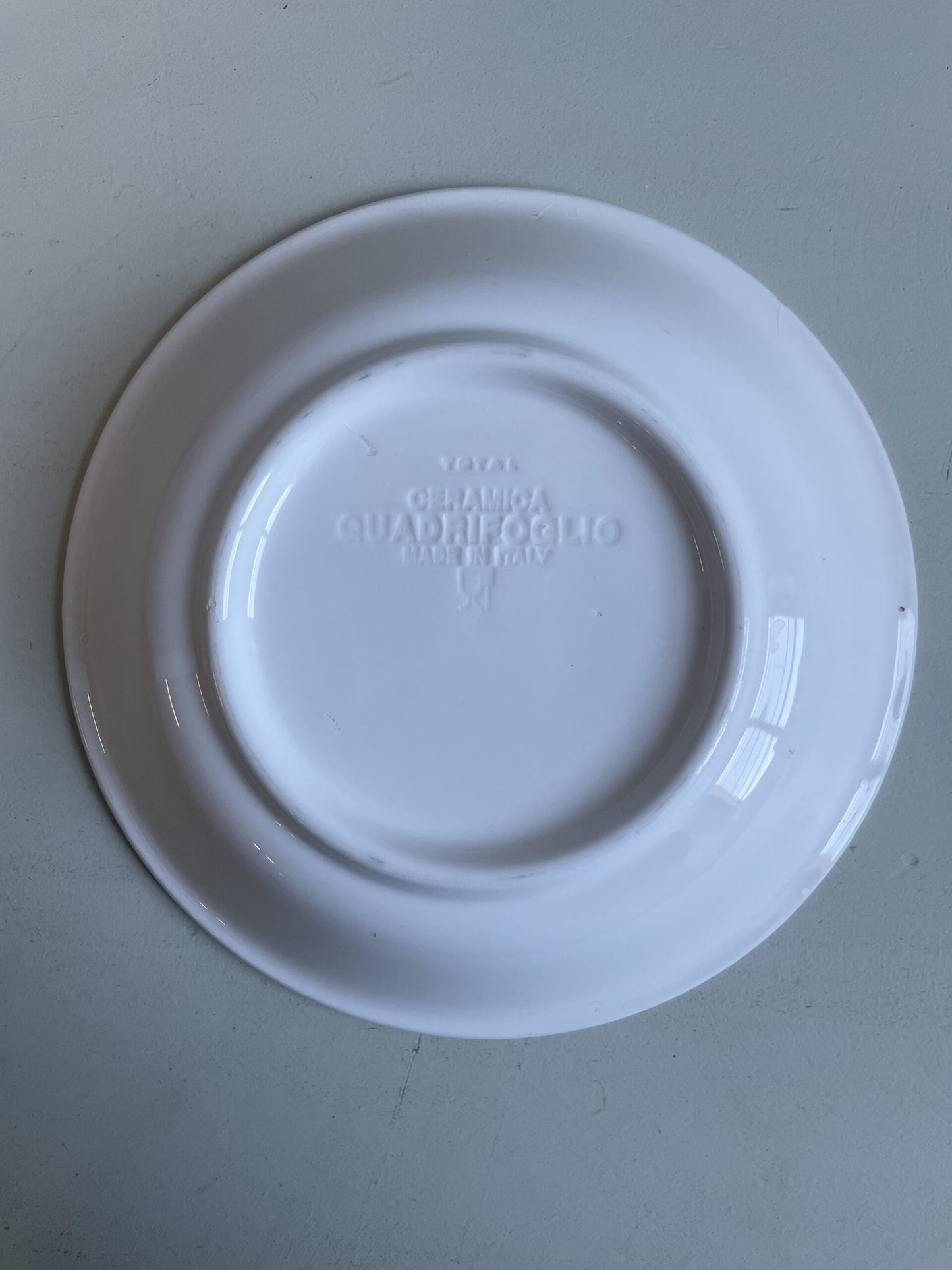 5 assiettes Ceramica Quadrifoglio