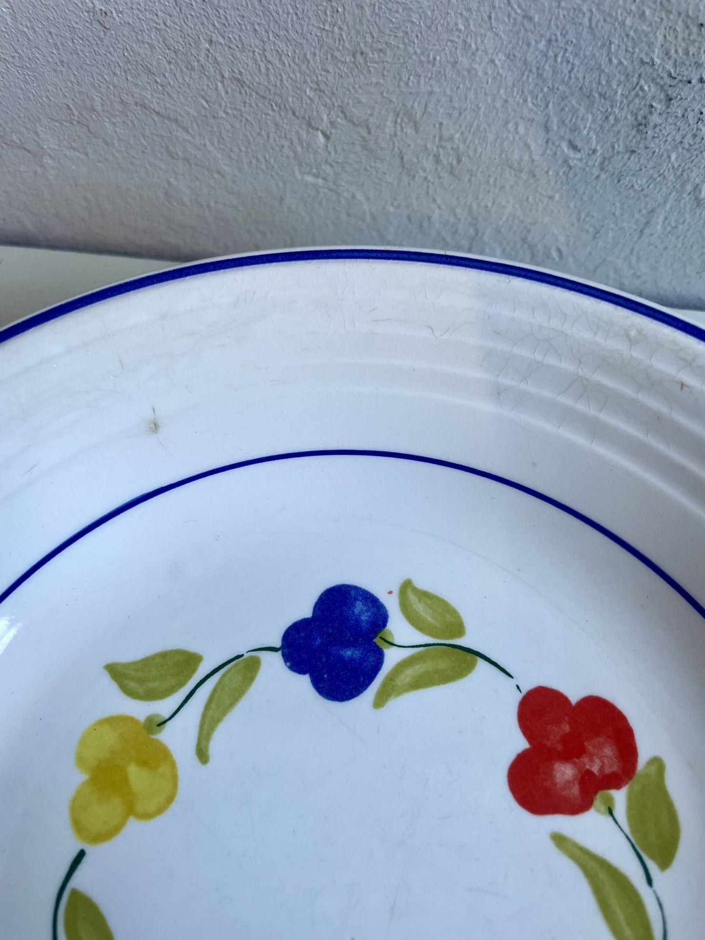 5 assiettes Ceramica Quadrifoglio